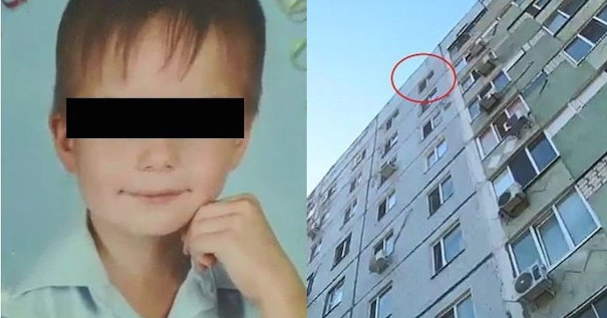 Un băiețel maltratat de părinți s-a aruncat în gol de la etajul nouă