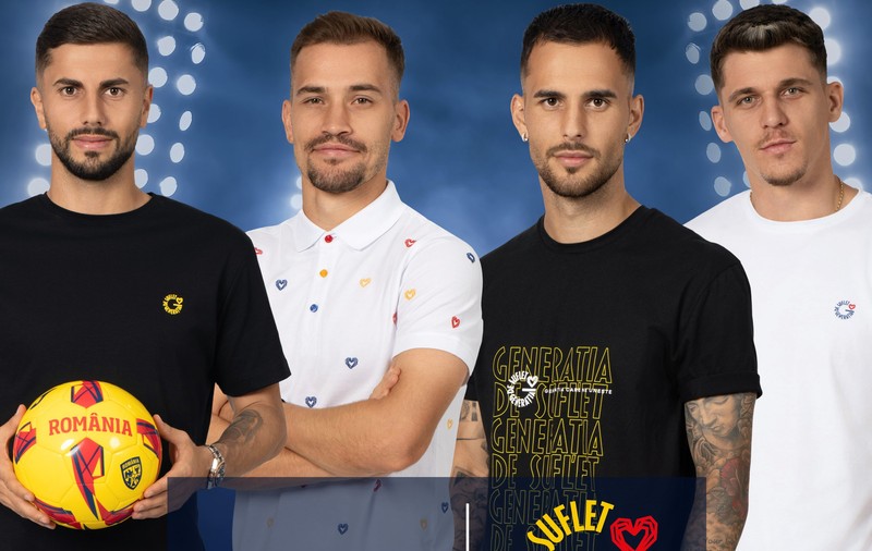 Bigotti celebrează Generația de Suflet printr-o colecție specială dedicată Echipei Naționale de Fotbal a României