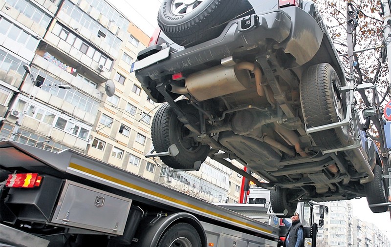 Poliţia vă poate ridica maşina chiar în trafic!