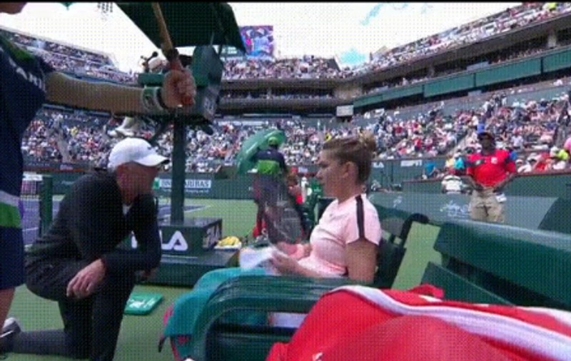 De ce s-a certat Simona Halep cu Darren Cahill. Momente tensionate între numărul 1 WTA și antrenor | VIDEO