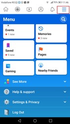 Cum găsești Facebook avatar în telefonul mobil