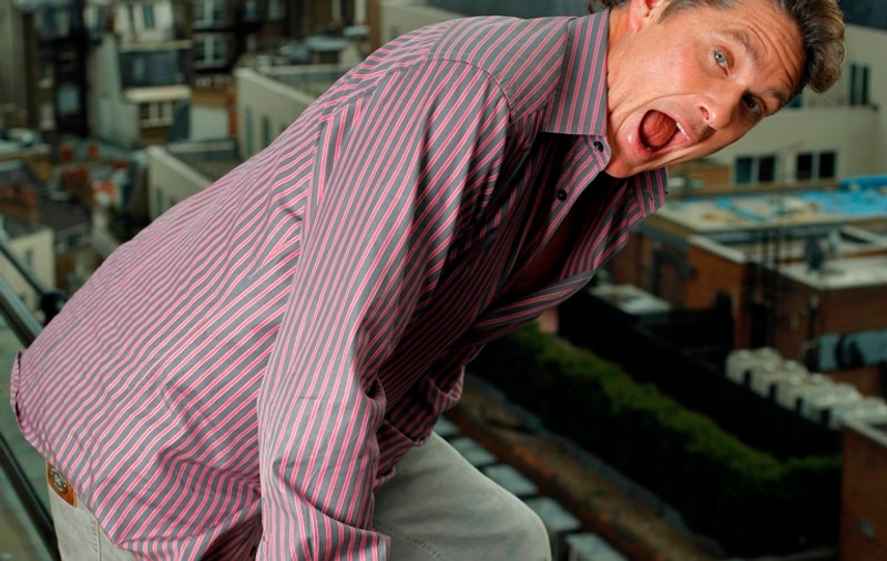 David Hasselhoff, din nou „în vizită” la dezalcoolizare