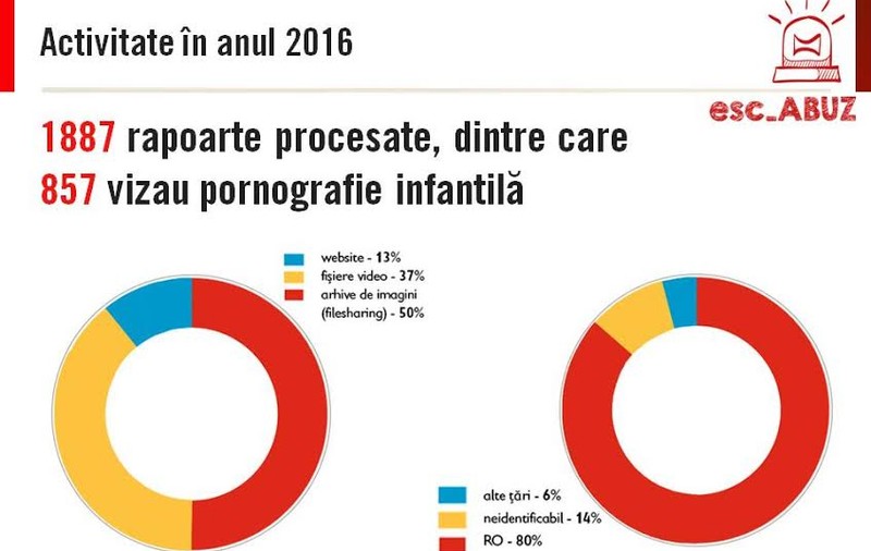 Pericolele internetului, pentru copii: Peste 800 de cazuri privind conținut pornografic infantil, raportate în 2016