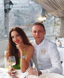 Cristina Spătar și viitorul soț