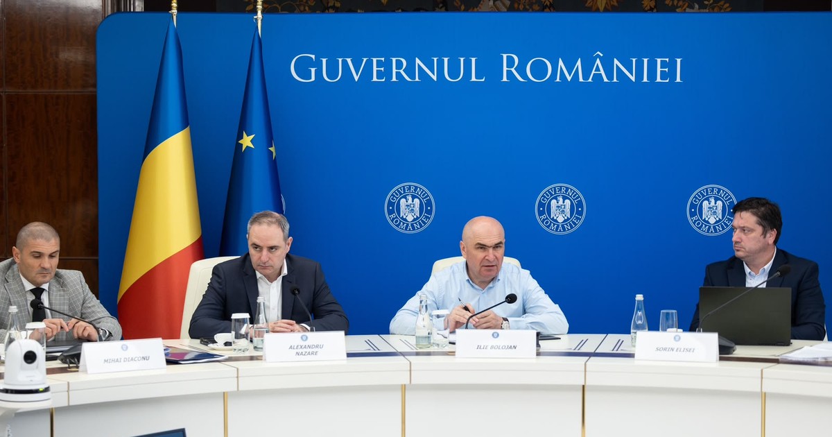 Ilie Bolojan și Alexandru Nazare FOTO Guvernul României
