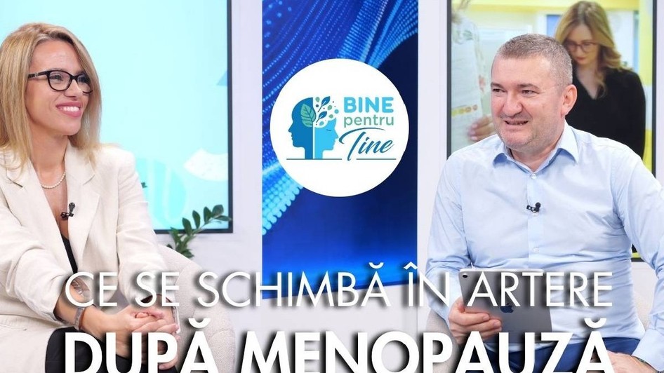 Dr Monica Trofin-Bănescu și Dorin Chioțea la „Bine pentru tine”