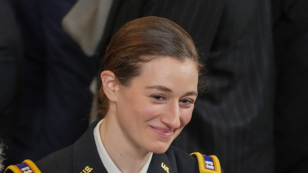 Căpitanul Rebecca Lobach la un eveniment organizat la începutul acestui an la Casa Albă Foto: Profimedia
