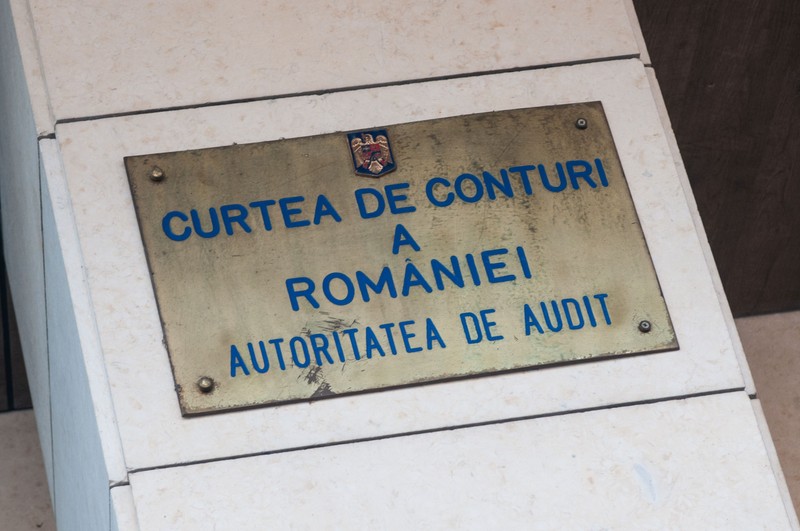 Logo-ul Curții de Conturi. Foto: Hepta