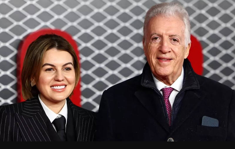 Ce ținută a purtat Romina Gingașu, soția miliardarului Piero Ferrari, la proiecția filmului „Ferrari”. „Am ales un brand românesc”