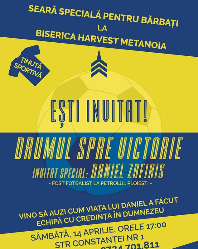 Povestea fostului fotbalist Daniel Zafiris. Cum a devenit pastor-asistent la o biserică evanghelică din Iași. A organizat acțiunea ”Drumul spre victorie”! | VIDEO