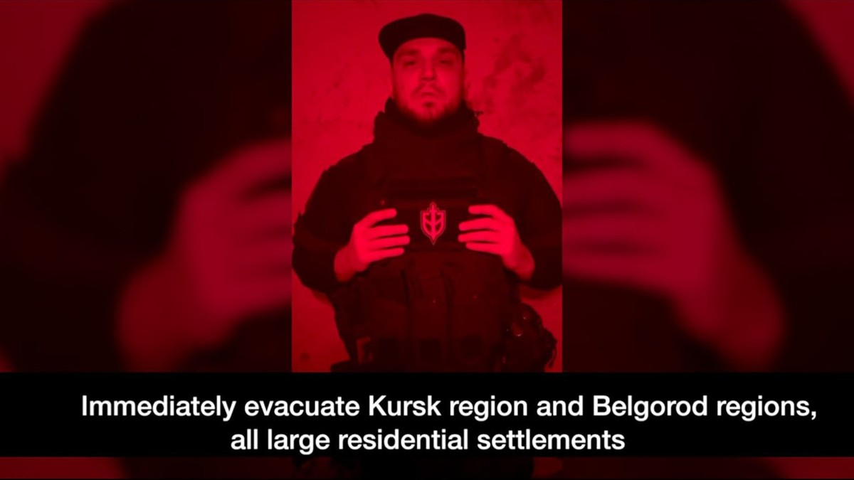 Denis Kapustin, filmat anterior în timp ce făcea apel la evacuarea regiunilor Belgorod și Kursk. Imagine cu caracter ilustrativ Foto: Profimedia