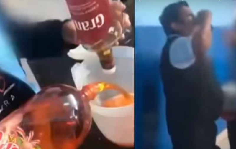 Profesor filmat în timp ce bea alcool împreună cu elevii în sala de curs
