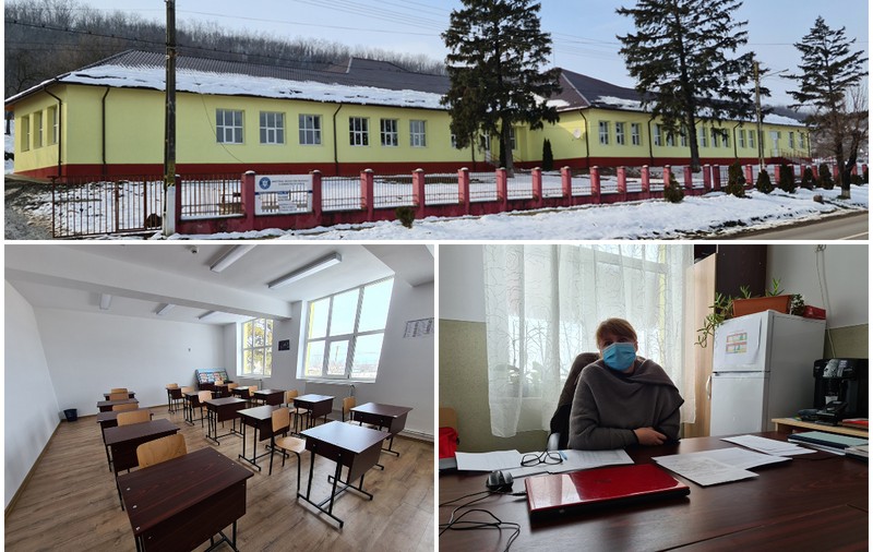 Reportaj. Școala într-o comună ieșeană rămasă în scenariul roșu: „Când semnalul e foarte slab, pui o întrebare de 20 de ori și tot nu știi dacă te aude copilul”﻿﻿
