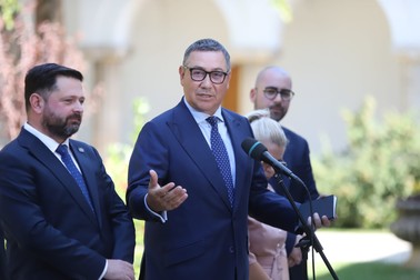 Victor Ponta la declarații după Consultările de la Cotroceni, 17 septembrie 2026. Sursă foto: Dumitru Angelescu