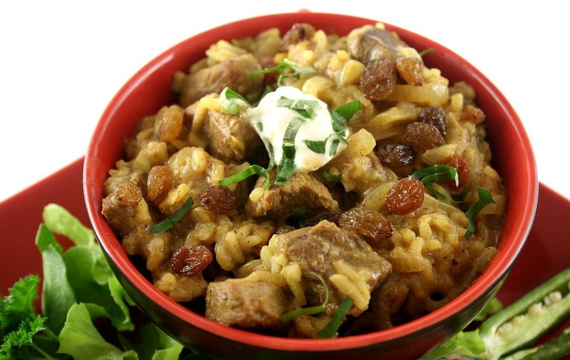 Reţete exotice - Miel Biryani