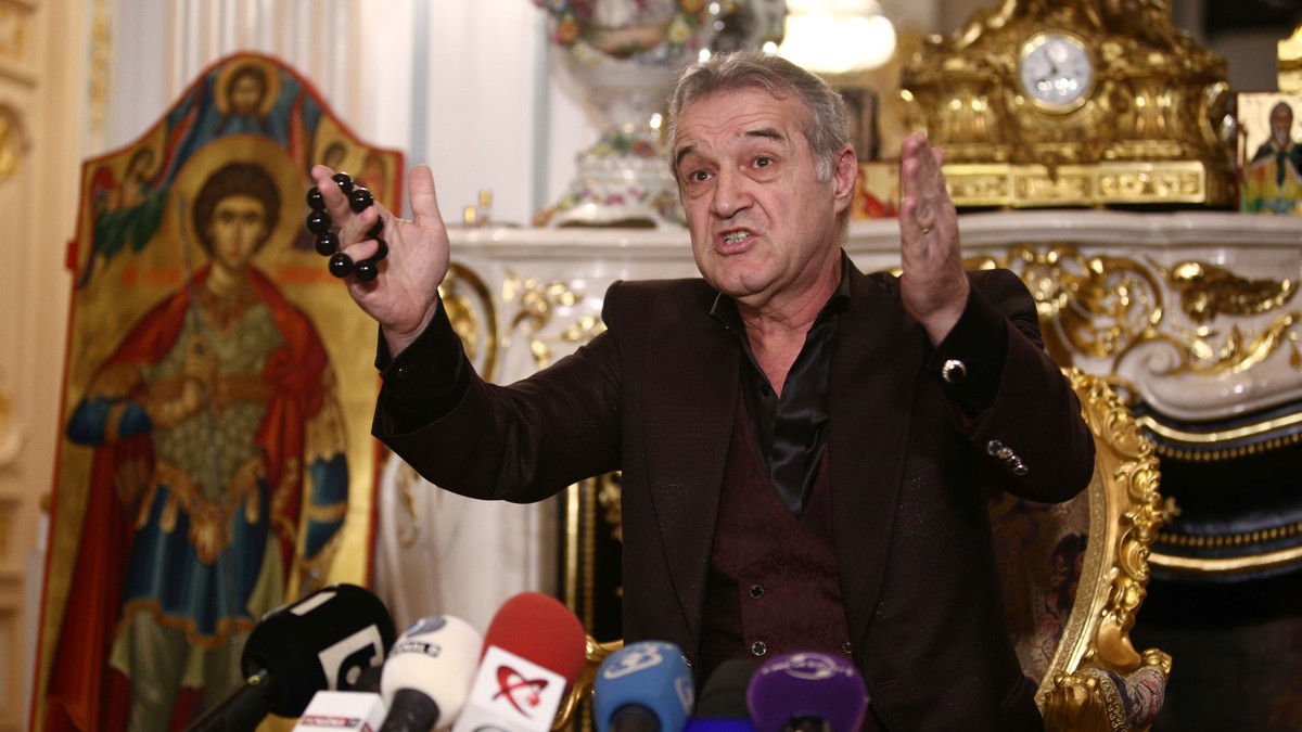 Gigi Becali, la palat FOTO: Vlad Chirea