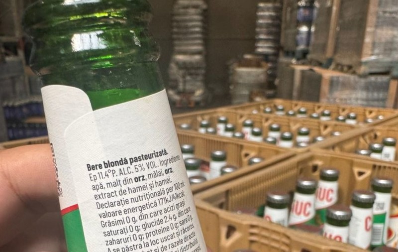 Aproape 2 milioane de sticle de bere Ciuc, retrase din magazine. Ce au găsit inspectorii ANPC