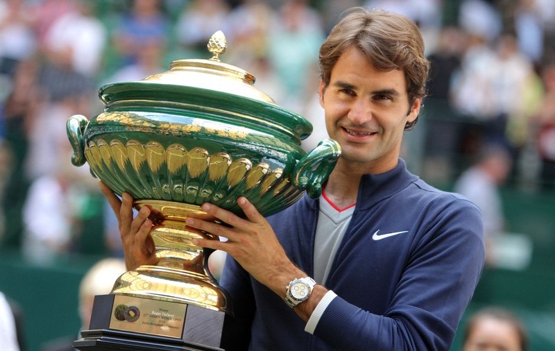 Roger Federer, campion la Halle