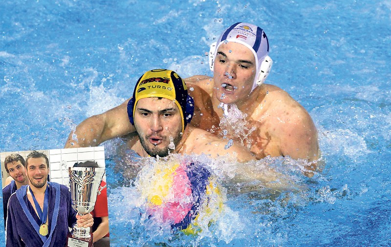 Erou în Croaţia | Poloistul Cosmin Radu a câştigat duminică Liga Adriatica cu Primorje EB Rijeka