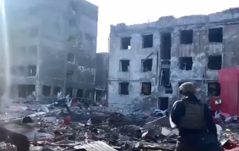 Imagini din uzina metalurgică din Mariupol: „De fapt, nu mai există niciun Azovstal. Sunt doar ruine, totul e la pământ”