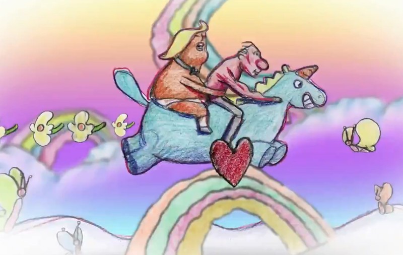 VIDEO| Presa americană acuzată de homofobie după o caricatură cu Trump și Putin prezentați ca homosexuali