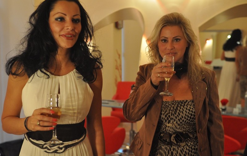 Brigitte Sfăt şi-a inaugurat salonul de înfrumuseţare