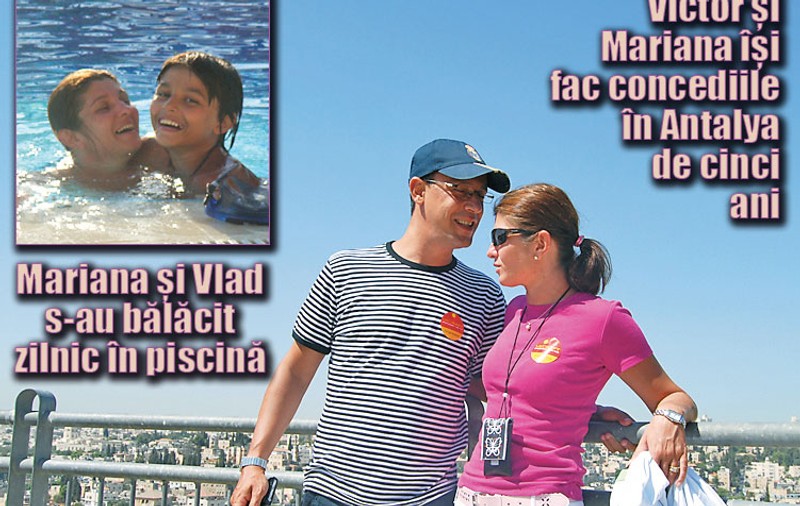 Victor Ciutacu şi-a dus familia la turci, în Antalya