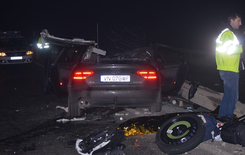 Accident de circulație la intrare în Buzău. O tânără din Focșani a murit în chinuri cumplite / FOTO