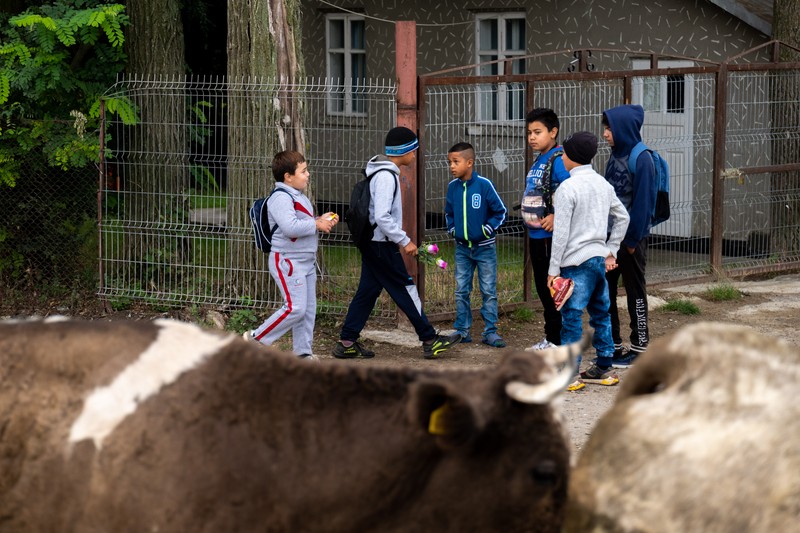 Copiii de la Școala Stamate Nr.2, în prima lor zi de școală