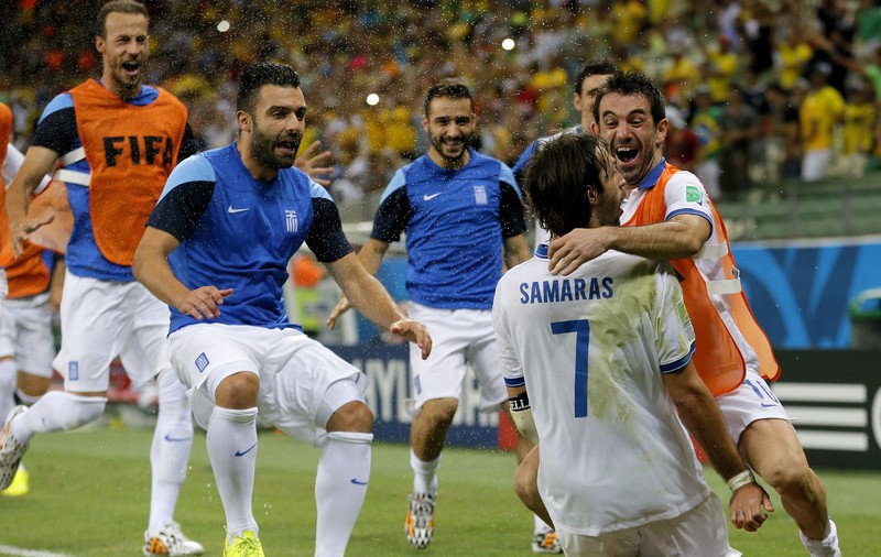 VIDEO / CM 2014, Grupa C: Grecia - Coasta de Fildeş 2-1. Pițurcă s-a scos!