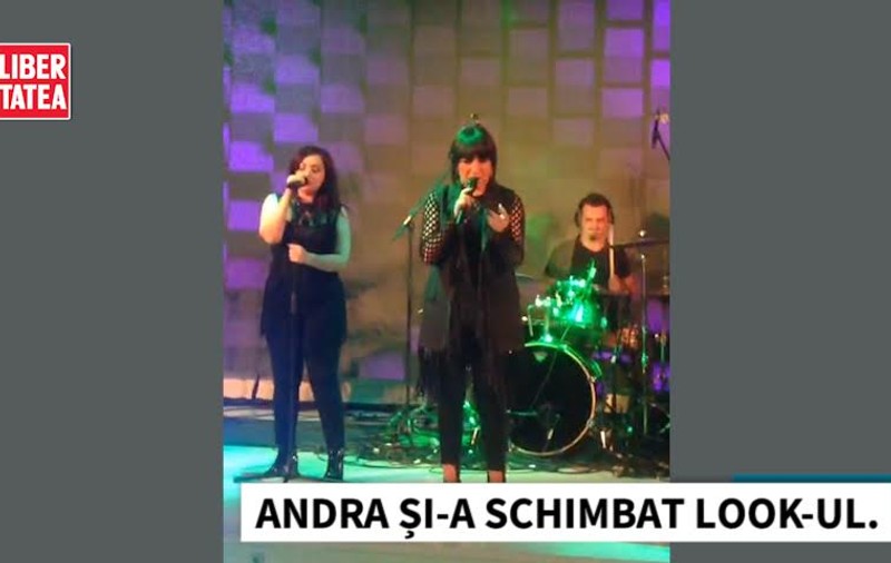 VIDEO/ Andra și-a schimbat look-ul. Vezi cum și-a făcut apariția la petrecerea Pro Tv-ului