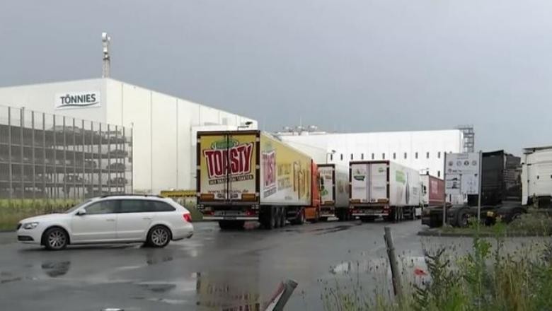Abatorul Tonnies, aflat în orașul Gutersloh din vestul Germaniei