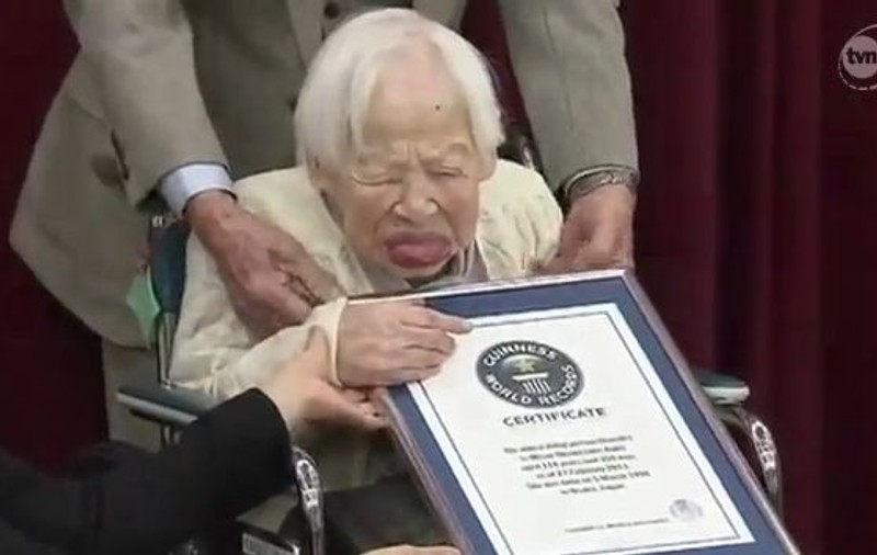 O japoneză e cea mai bătrână femeie din lume. Vezi câți ani are și cum arată! | VIDEO