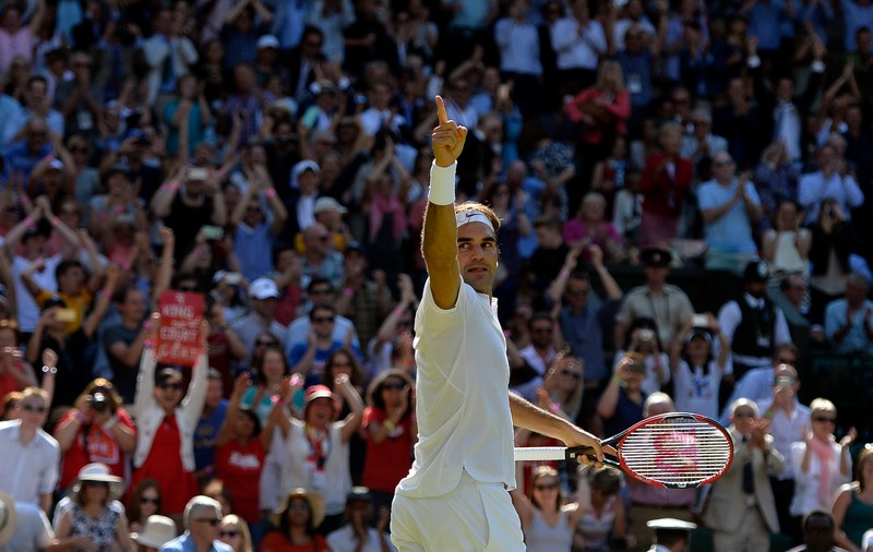 Wimbledon. Nebunie la Londra: Federer a întors de la 0-2 la seturi, a salvat trei mingi de meci și l-a eliminat pe Cilici. Atenție, lovituri magice! / VIDEO