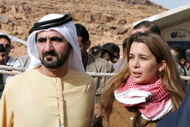 Prințesa Haya și șeicul Mohammed Bin Rashed Al Maktoum în 2006 (foto Hepta)
