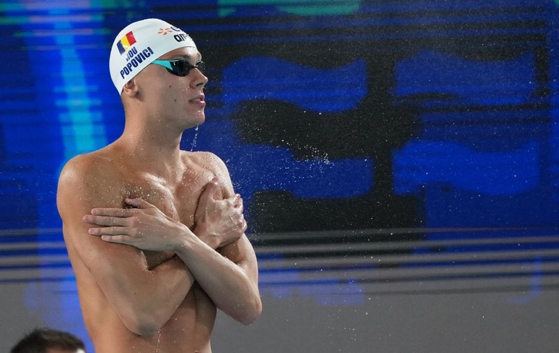 David Popovici s-a calificat în semifinalele probei de 200 m liber la Campionatele Europene de la Paris, după aurul la 100 m