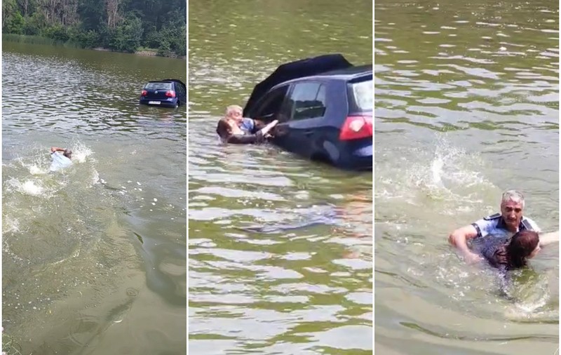 Tânăra din Iași salvată din lac de un polițist local a fost reținută pentru 24 de ore. Care e motivul