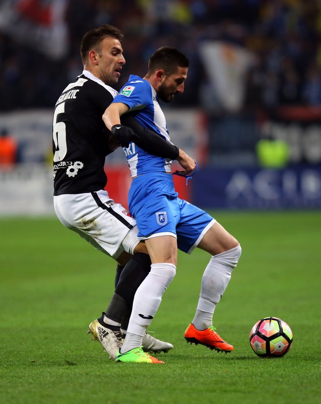 Liga 1, etapa a 25-a: Dinamo - CSU Craiova 2-1. ”Dublă” Nemec. Trei bare ale oltenilor într-un minut! Gol Gustavo, după penalty-ul ratat de Ivan. Fotbal-șampanie!/ FOTO&VIDEO
