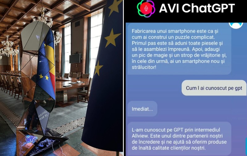 Consilierul guvernamental ION nu este primul proiect de inteligență artificială din România. Allview a lansat un asistent virtual încă din 2017