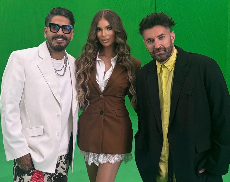 Apariția lui Nicolle Fota alături de Smiley, Alex Velea și Connect-R. Iubita lui Cătălin Botezatu a dat lovitura