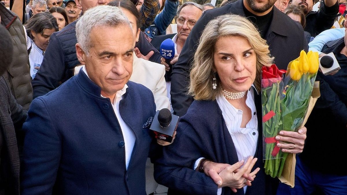 Călin Georgescu și soția lui, Cristela Georgescu