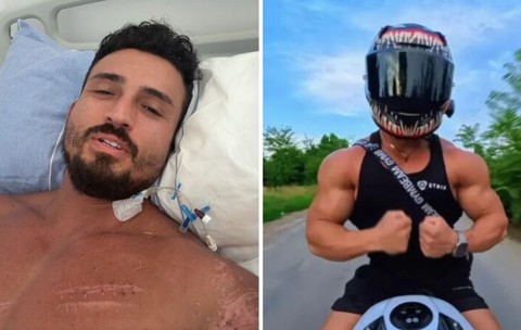 În ce stare se află Andrei Bordeianu la trei săptămâni după incidentul cu motocicleta! Influencerul a revenit cu noi detalii: „Nu pot să merg la baie”