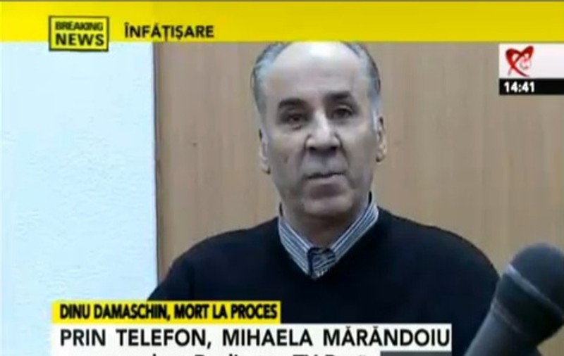 Dinu Damaschin a fost resuscitat timp de 40 de minute