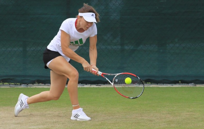 FOTO/ Simona Halep a aflat cu cine va juca în ”sferturi” la Wimbledon