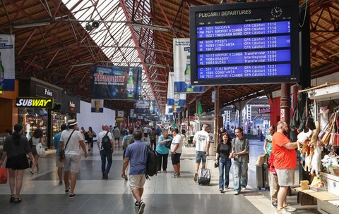 Așa arată în august 2026, Gara de Nord din București Foto: Vlad Chirea (Libertatea)