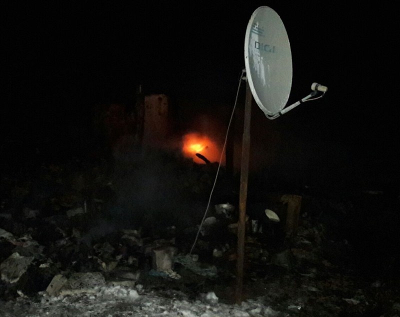 Un bătrân a murit carbonizat în propria casă