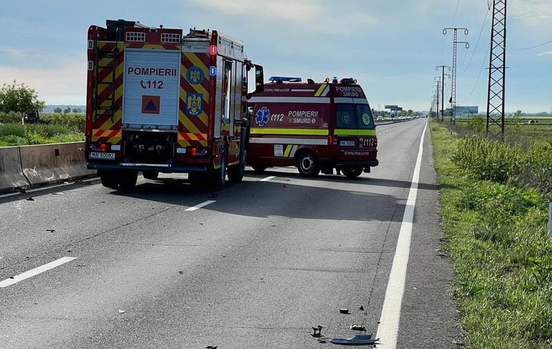 Accident cu două victime pe DN 1 care a paralizat traficul spre Ploiești