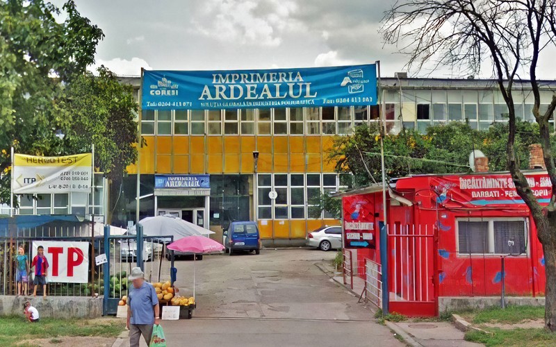 Imprimeria Ardealul. Foto stiridecluj.ro