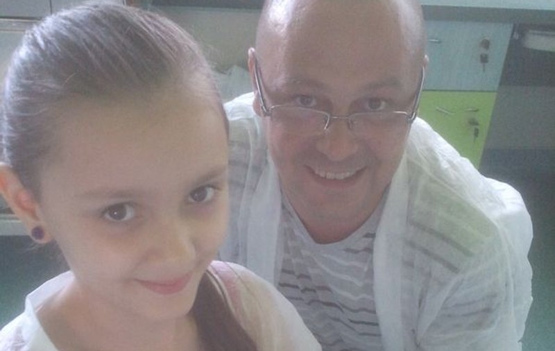 Ovidiu Oanţă are doi „prinţi moştenitori” gemeni:  Patrick-George şi Filip Nicholas