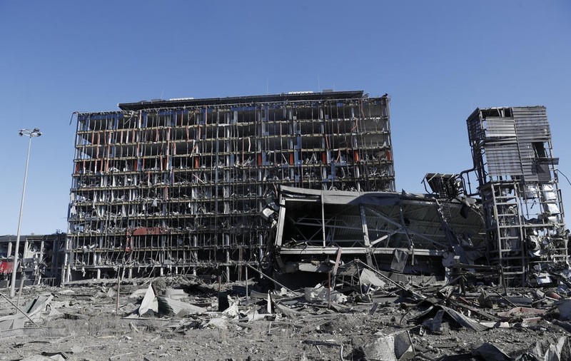 „Acesta era cândva un centru comercial”. Imagini cu mall-ul din Kiev distrus de bombardamente. Cel puțin 8 persoane au murit